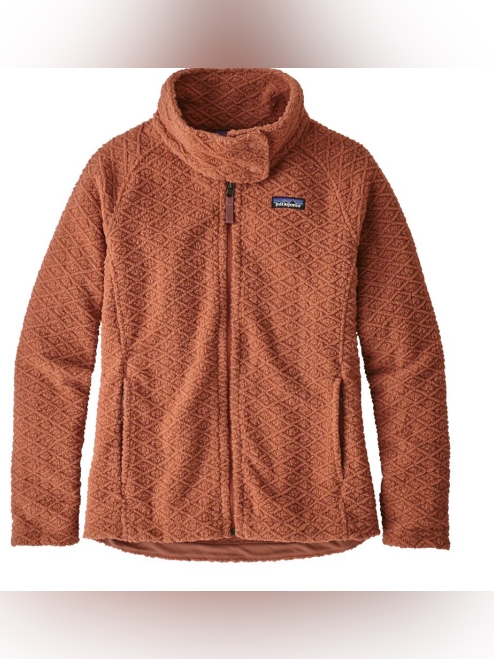 Patagonia Diamond Capra Full Zip Fleece Jacket - Century Pink - Women's Medium